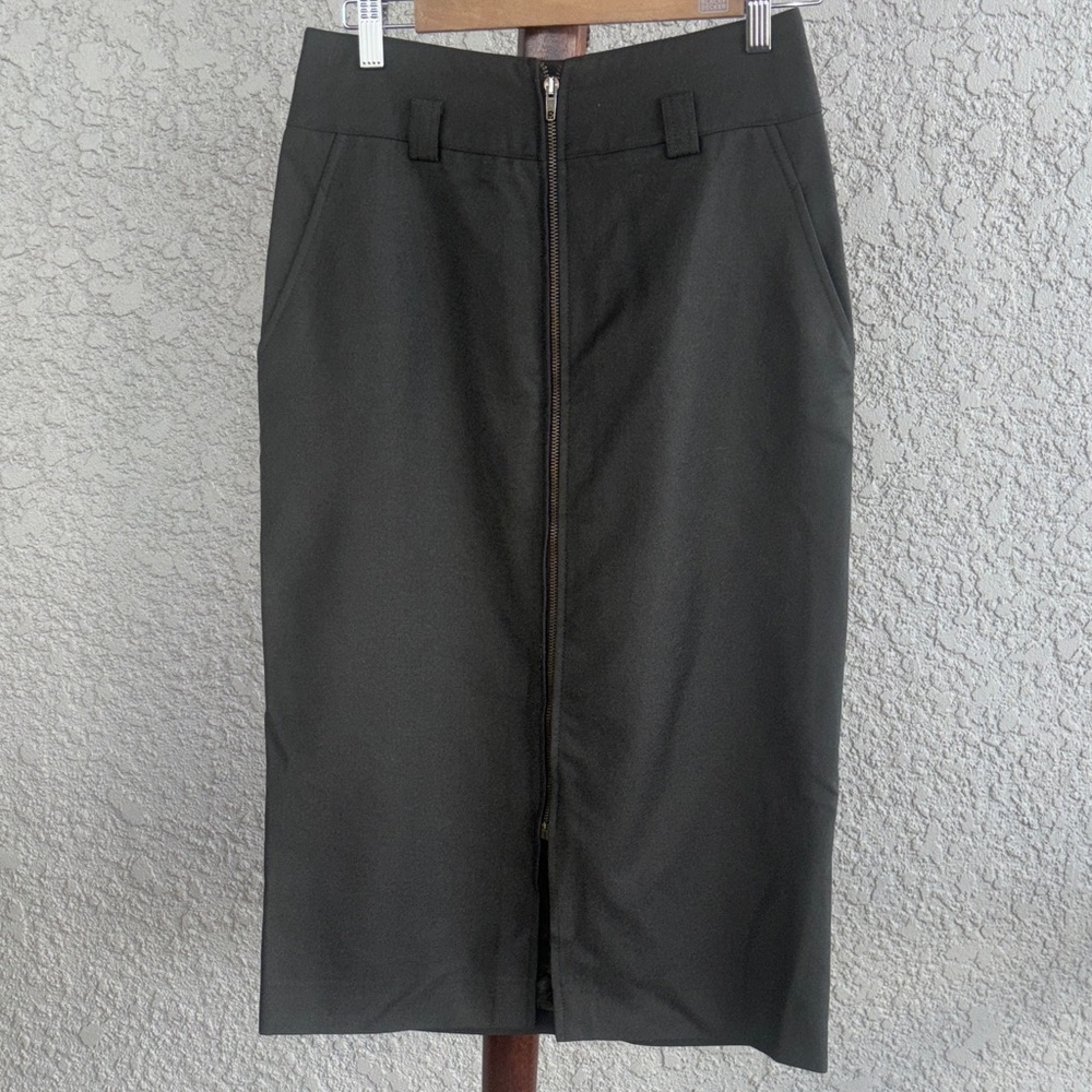 Vintage Umberto Ginocchietti wool Pencil Skirt